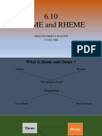 Theme and Rheme
