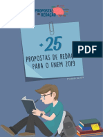 Mais 25 Propostas de Redação para o Enem 2019 (Amostra)