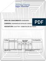 Cementación de pozos petroleros