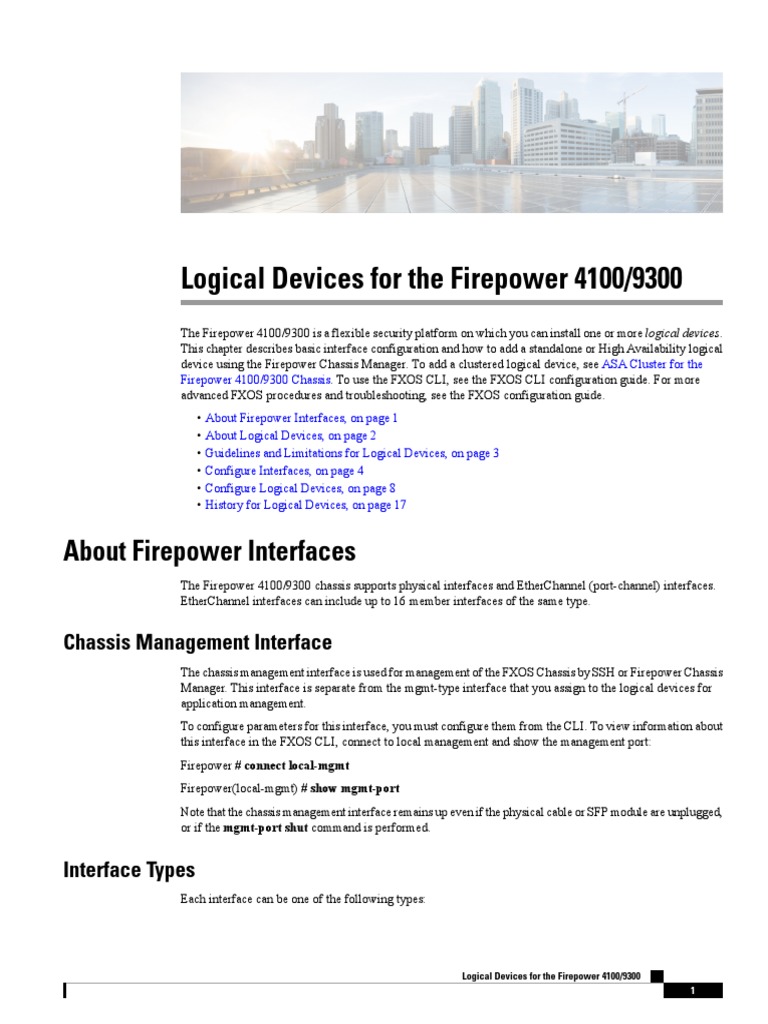 Intro Logical Devices PDF PDF Ip Address Interface