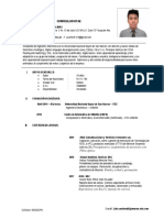 CV - Luis - Sandoval - 2019.3 Programación PDF