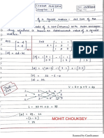 Engineering Mathematics Notes @mohit Chouksey PDF