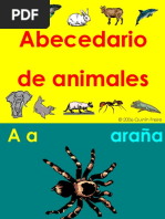 Abecedario de Animales en Español | PDF