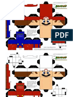 Mario Bross Papercraft