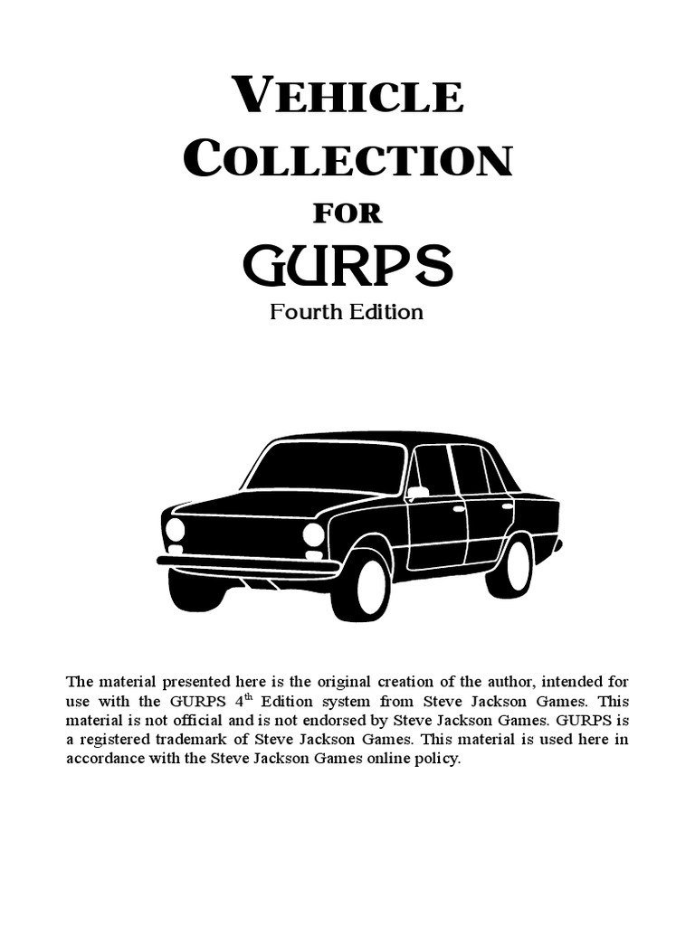 Vehicle Collection 22 PDF Motorcycle Car