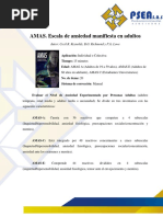 Ficha Técnica del Test IDARE | PDF | Ansiedad | Dibujo