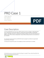 PRO Case 1