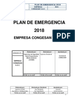 Plan de Emergencia Congesan