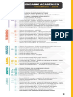 Calendario Academico PG 2019 PDF