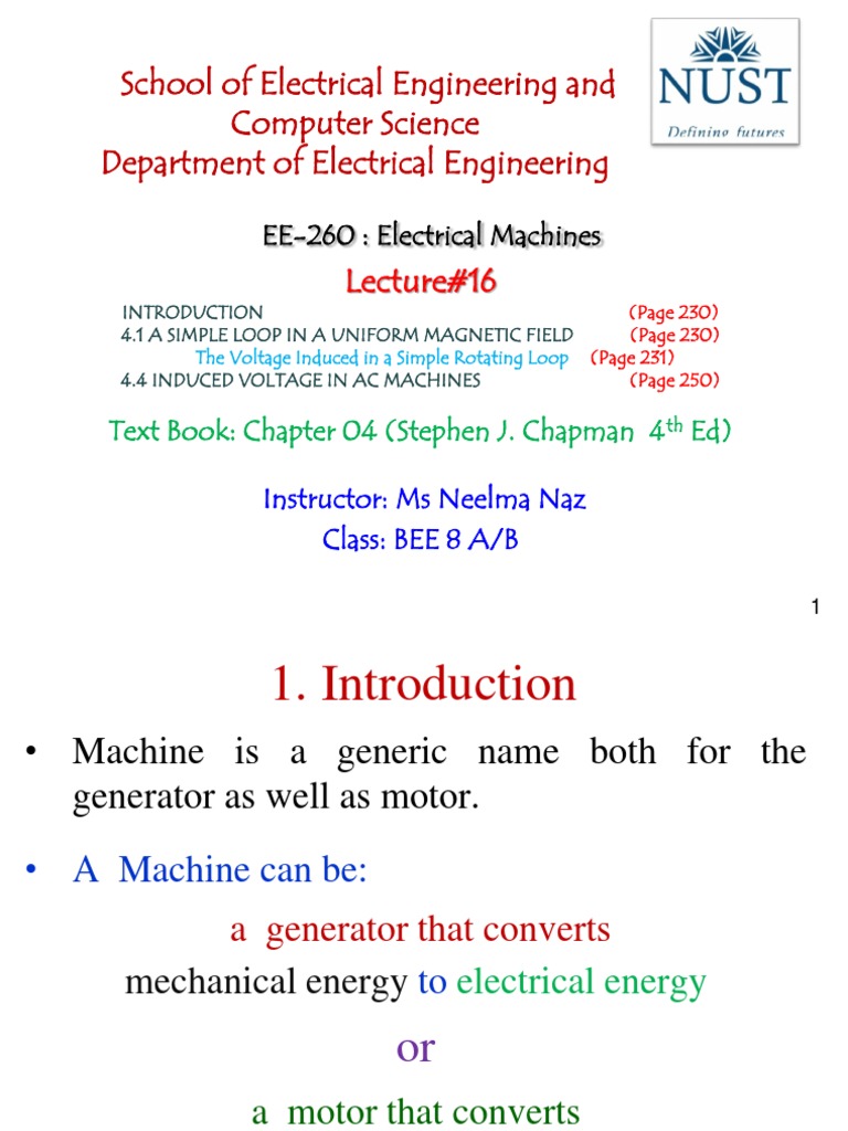 School of Electrical Engineering and Computer Science Department of ...