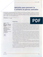 Colposuspensión para prevenir incontinencia urinaria