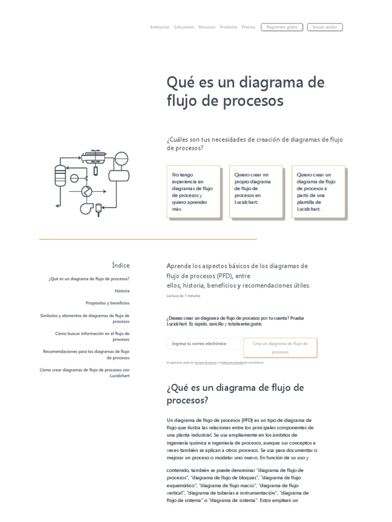 ¿Qué Es Un Diagrama de Flujo de Procesos - Lucidchart | PDF | Software ...