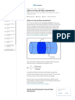 ¿Qué Es La Tasa de Flujo Volumétrico - (Artículo) - Khan Academy