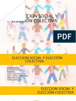 La Elección Social y Elección Colectiva