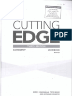 CUTTING EDGE - Elementary - Third Edition - Workbook