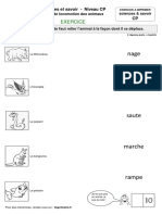 Mode Locomotion Animaux CP Sciences Savoir Fiche