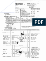 Diesel injection pump specifications