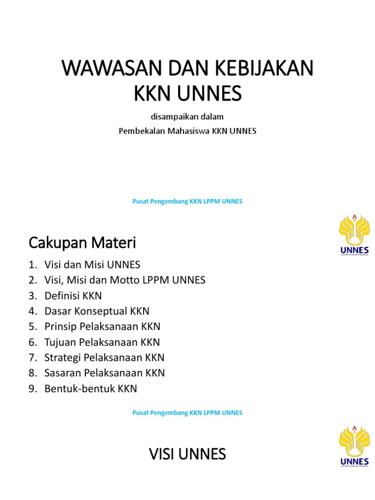 Materi Pembekalan Kkn Sesi 1 29 Juni 2019 1561782863