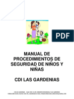 Manual de Procedimientos de Seguridad de Niños y Niñas