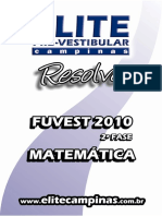 Elite Resolve Fuvest 2fase 2010-EspMat