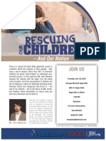 Rescuing Our Children Flyer Naperville, Il