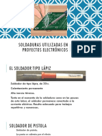 Soldaduras Utilizadas en Proyectos Electrónicos