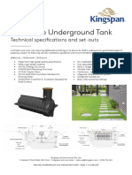 Kingspan 3000L Underground Tank Brochure