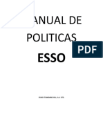 Manual de Politicas Esso