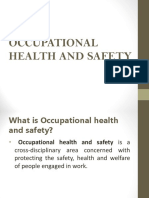 Occupational Health and Safety