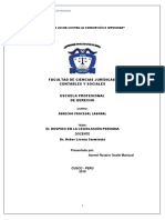 El Despido en La Legislación Peruana