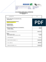 Formato para Valorizaciones de Obra Carreteras