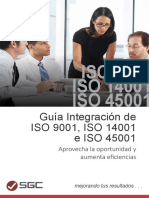 ISO 9001 ISO 14001 e ISO 45001