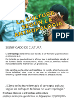 La Cultura Según La Antropología