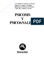 AA - VV - Psicosis y Psicoanálisis PDF