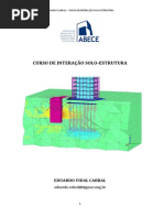 Apostila Eduardo Cabral - Interação Solo-Estrutura