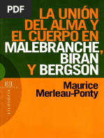 Merleau-Ponty - La Union Del Alma y El Cuerpo