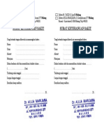 Surat Keterangan Sakit Dokter Malang PDF