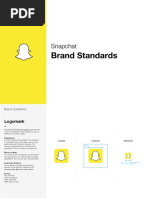Snapchat Brand Guidelines 2025 | PDF | Logos | Snapchat