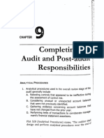 Completing the Audit and Post-audit Responsibilities