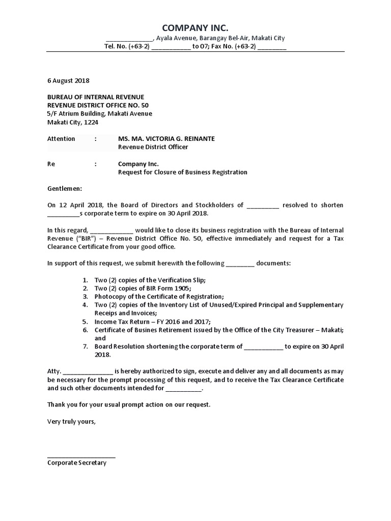 letter-request-for-closure-of-business-bir-pdf