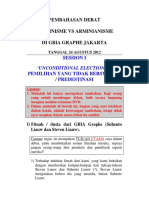 Pembahasan Debat Arminian Sesi 01 PDF