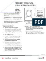 Permanent Residents Phtograph Specifications PDF
