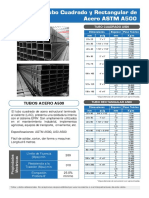 Tubos Cuadrados y Rectangulares A500 PDF