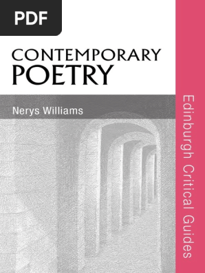 Contemporary Poetry Pdf Poetry Vietnam War