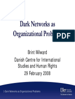 Dark Networks As Organizational Problems