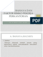 Potensi Bahaya Dan Faktor Risiko Pekerja