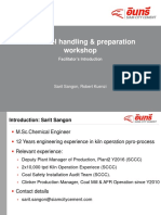 Solid fuel handling workshop facilitators introduction