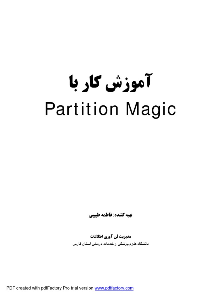 Partition Magic User Guide | PDF | Operating System Families | X86 ...