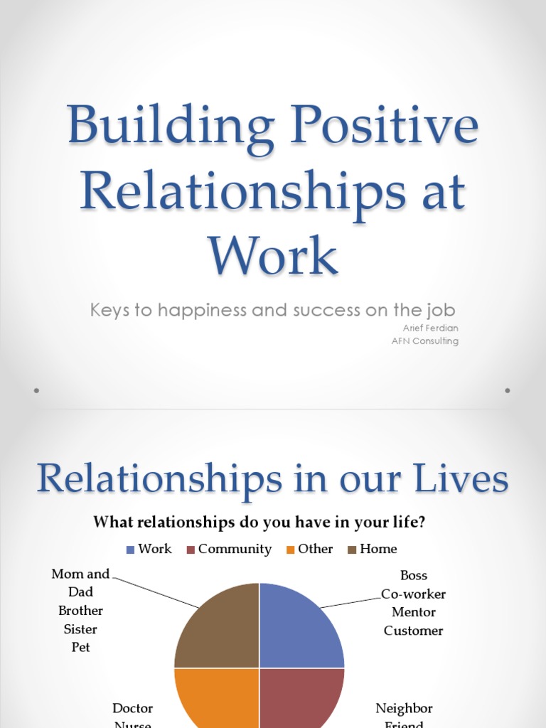 Building Positive Relationships | PDF