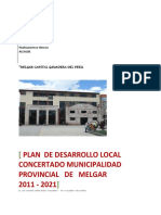Plan de Desarrollolocal Concertado Melgar PDF